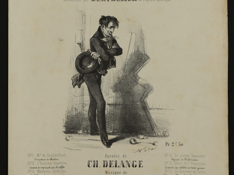 Lithografie van Nadar 1820-1910