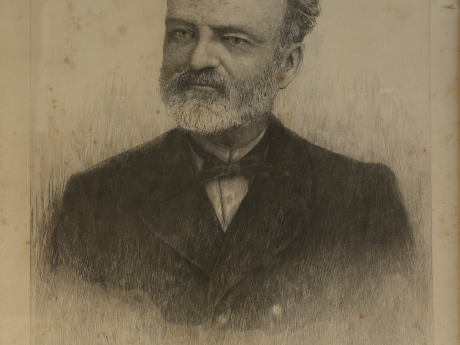portret van César Snoeck (1834-1898)