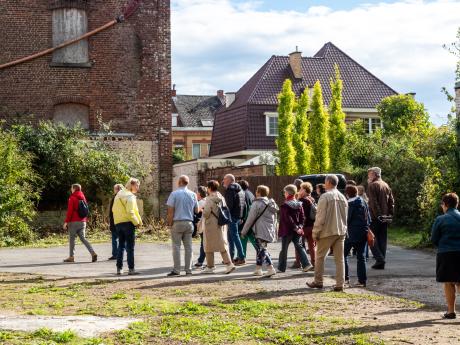 Textielwandeling