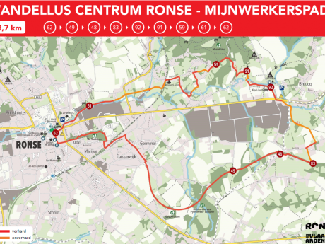 Wandelroute centrum - Mijnwerkerspad