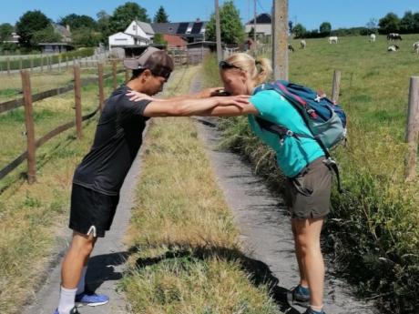 actieve tragewegenwandeling pietjan en nathalie