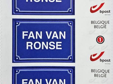 Postzegels Fan van Ronse