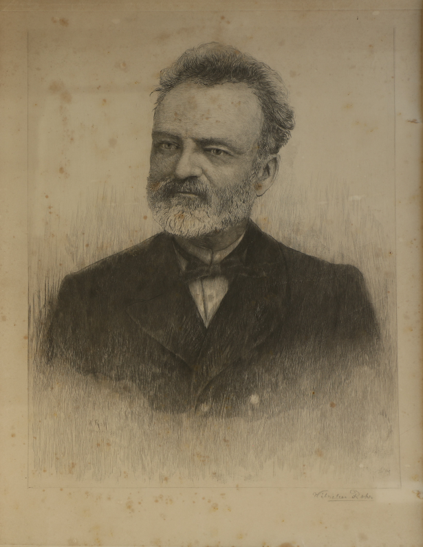 portret van César Snoeck (1834-1898)
