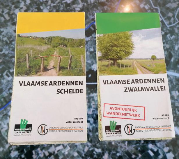 Topografische kaarten Omer Wattez