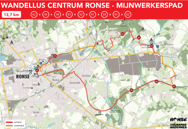 Wandelroute centrum - Mijnwerkerspad